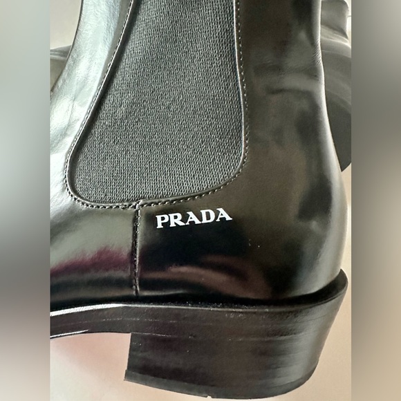 Prada Chelsea Boot Black size 35, US 5 - Picture 9 of 13